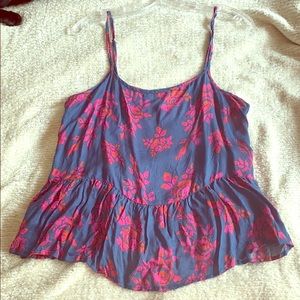 Natural Life Floral Crop Top